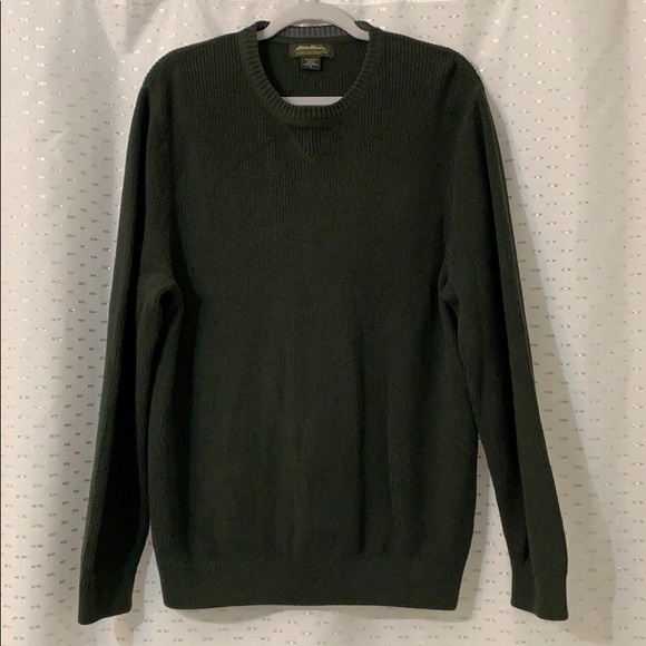 Eddie Bauer-Solid Crewneck Sweater NWOT - Picture 3 of 5